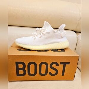 AUTHENTIC Yeezy Boost 350 V2 Adidas C White Sneakers Athletic shoes size 11.5